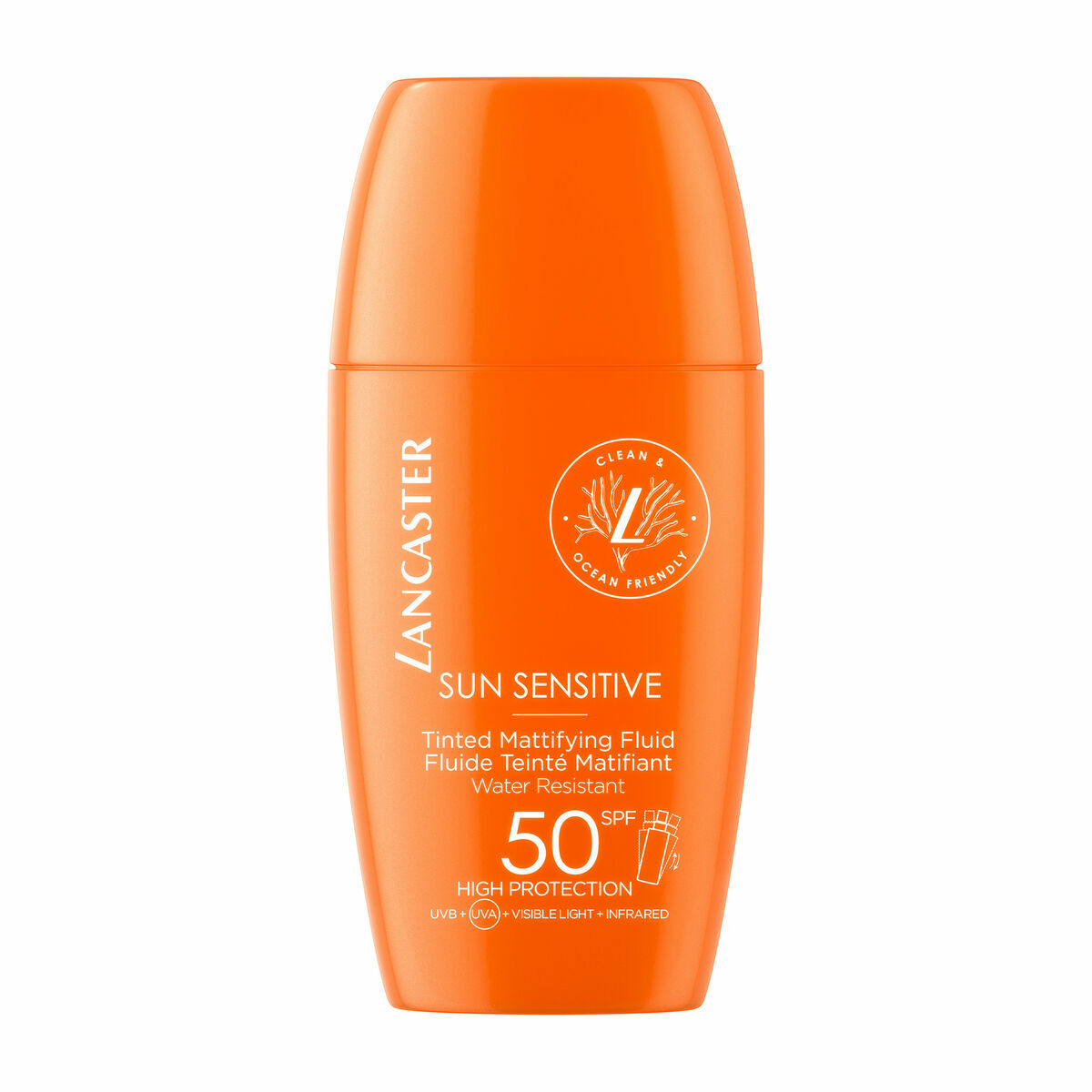 Protetor Solar Facial Lancaster Spf 50 30 ml 50 ml